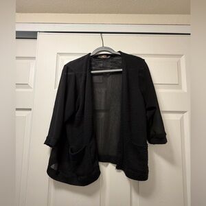 Silence + Noise See Through Black Cover Up